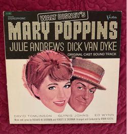 Walt Disney's Mary Poppins Original Soundtrack Vinyl LP