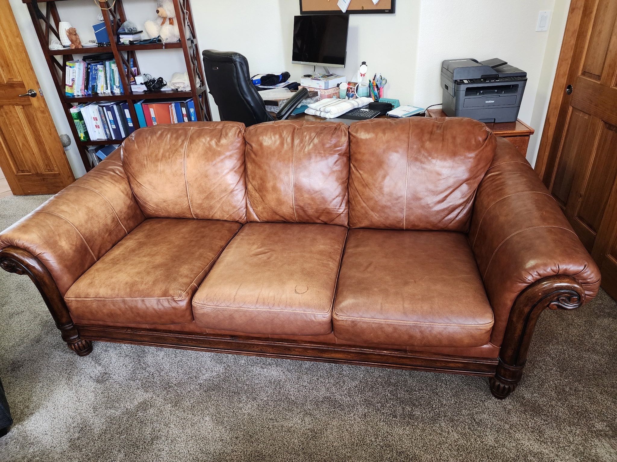 Leather Couch