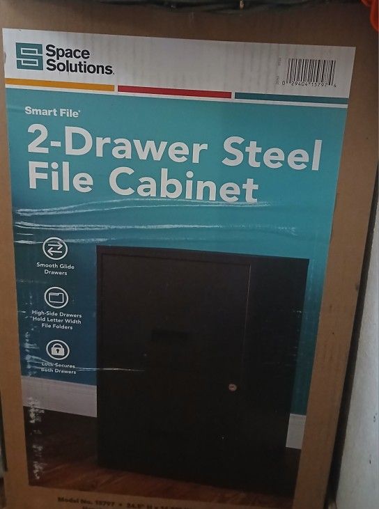 2 Drawer Steel File Cabinet