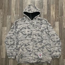 Vintage Y2K Distressed Ecko Unltd Rhino AOP Hoodie
