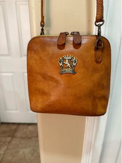 Pratesi Firenze crossbody leather bag