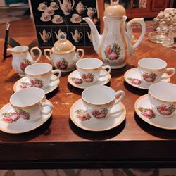 Porcelain China Tea Set