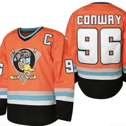 Anaheim Mighty Ducks Jersey 96 Conway
