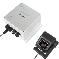 PWM Controller (2025 New), Briidea 12V/24V 50A DC Motor Speed Controller with Handle Control, 5% Precision Speed Control, Waterproof Design & Overheat