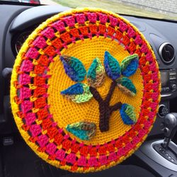 Save the Trees steering wheel cover