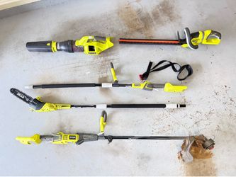 Ryobi 40V Yard tool set