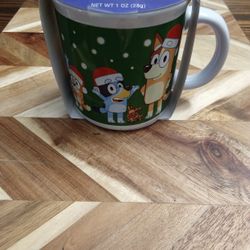 Bluey Ceramic Mug With Hot Cocoa Mix 