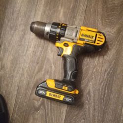 DeWalt 3 Speed Hammer Drill With The Battery