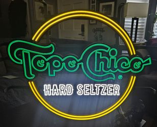 Topo Chico neon sign - New