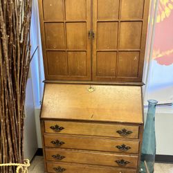 1960s Vintage Mid-Century Modern Secretary