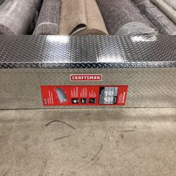 Craftsman Silver Aluminum Crossover Truck Tool Box