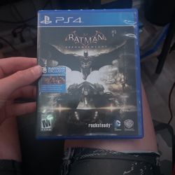 PS4 batman game 
