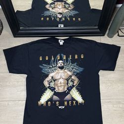 Vintage 1998 WCW World Championship Wrestling Goldberg “Who’s Next” Shirt
