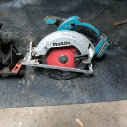 Makita And Porter Cable Skill Saws, No Battery's!!! Used But Running Like Champs! 