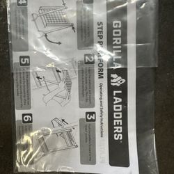 Gorilla Ladders Step Platform 