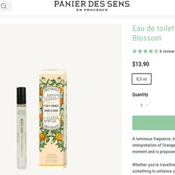 Orange Blossom Perfume - Panier Des Sens 