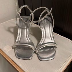 NEW Silver High Heels
