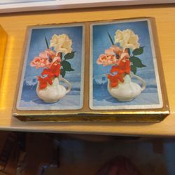 Vintage Double Deck Canasta Playing Cards
