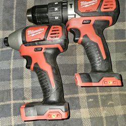 Milwaukee M18 Drill And Impact 