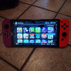 SWITCH OLED with GAMES (Mod)