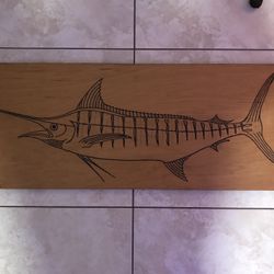 Marlin Fish Wall Mount Art & Craft Home Decor (36” Long x 14” High)