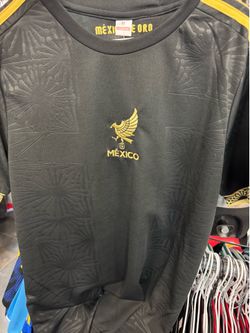 Mexico Black replica stitch logo small to 3xl $59