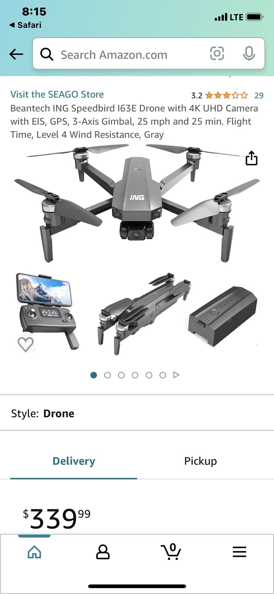 Speed Bird I63 Drone