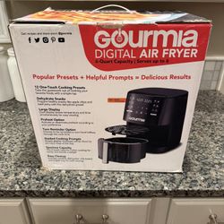 NEW GOURMIA 6QT AIR FRYER