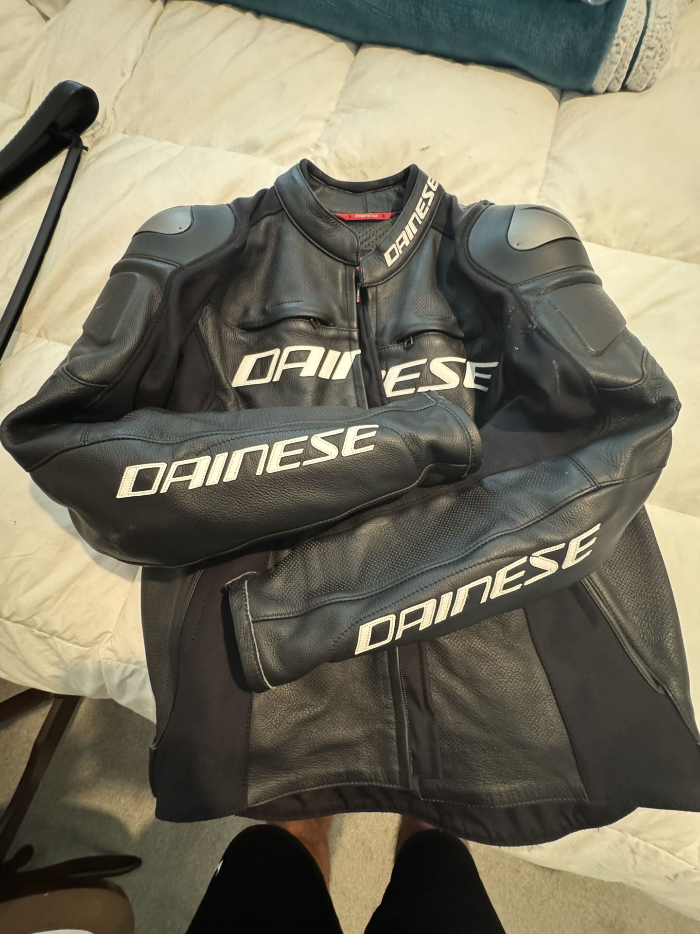 Dainese Racing 3 Leather Motorcycle Jacket