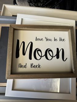 Love You To The Moon Photo Frame 