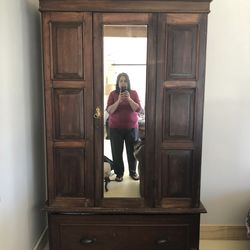 Antique Armoire (Rustic Look)