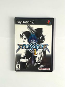 Soul Calibur II (Sony PlayStation 2, 2003) PS2 CIB & Tested  + Namco Demo Disc