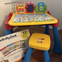 VTech Activity Desk with Stool