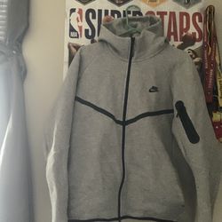 Nike Tech Fleece grey jacket