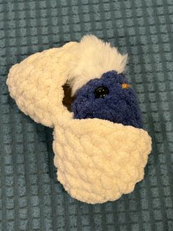 Crochet Baby Chick with Egg