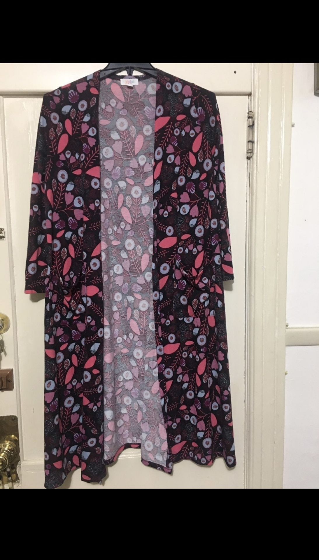 Lularoe women's long cardigan/Medium