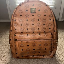 Brown MCM Backpack 