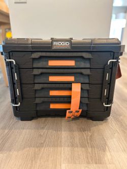 RIDGID 4-Drawer Modular Tool Box NEW