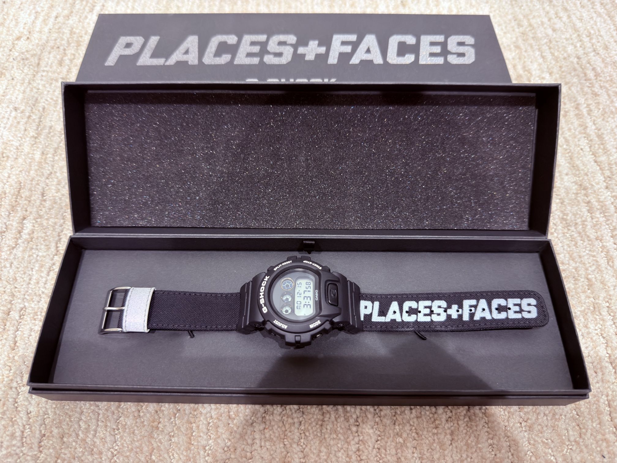 Casio G-Shock x PLACES + FACES - Limited Edition DW6900PF-1 Wristwatch