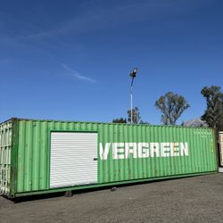 40 Foot Shipping Container With Roll Up Door