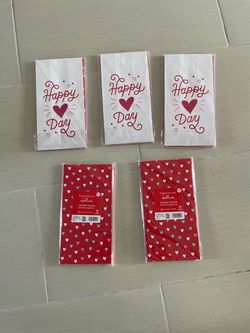 Hallmark Valentine's Day Favor Sacks 5-Pack