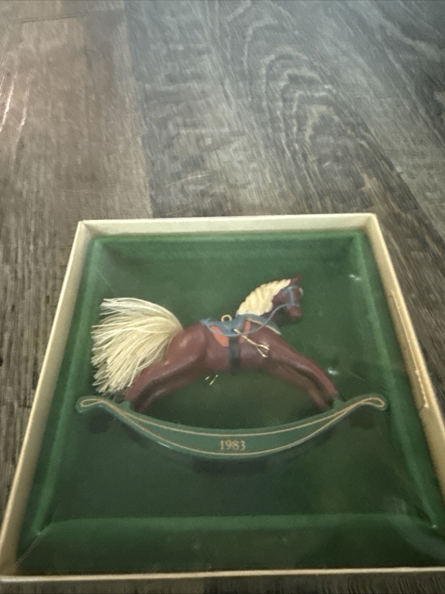 Vintage Hallmark Rocking Horse 1983