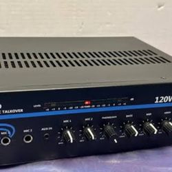 Pyle PT210 120 Watt Microphone PA Mono Amplifier 