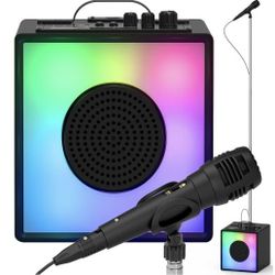 BRAND NEW Magnavox MHT753 Portable Karaoke System w/Light