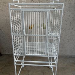 Bird Cage + Hand Carry Crate 