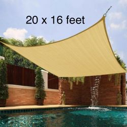 NEW Patio Awning Sunshade Canopy Top Sail 