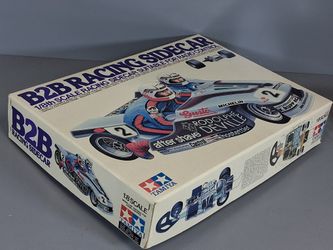 Vintage Built Tamiya R/C 1/8 B2B Racing Sidecar Display with Box