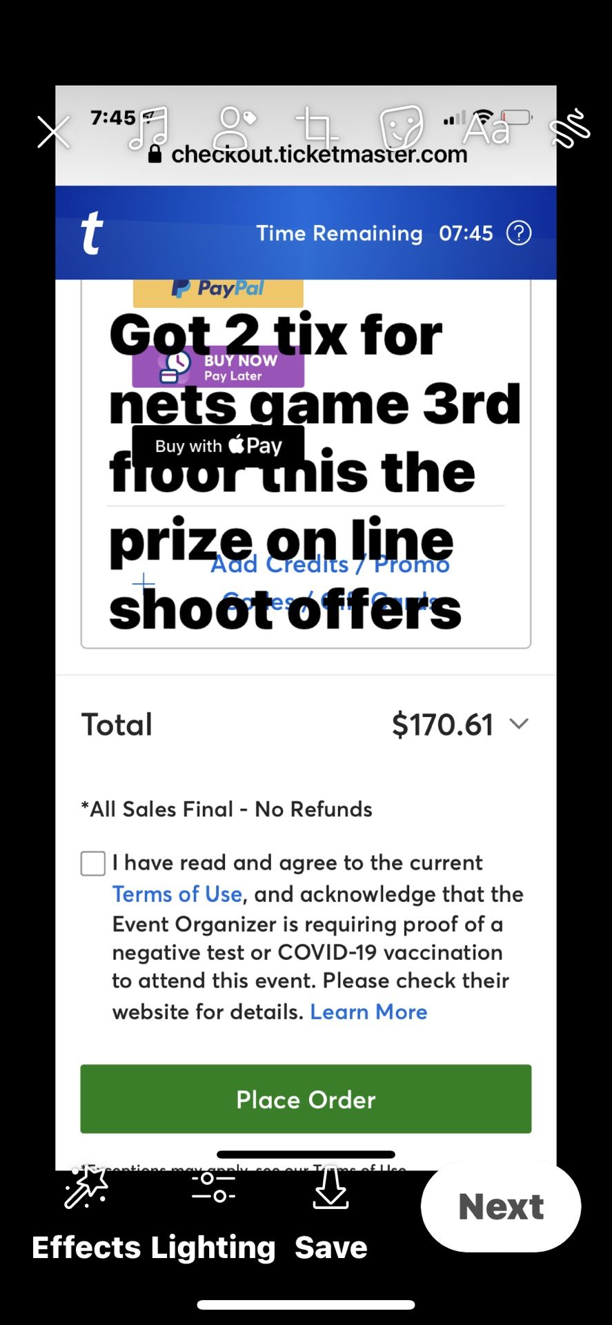 Bulls Tickets