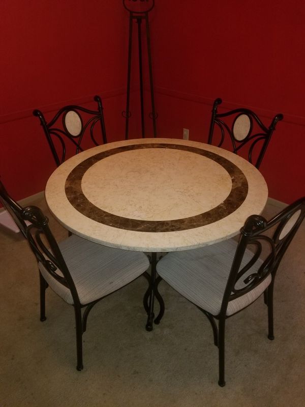 Granite Top Table With Four Chairs For In Baton Rouge La Offerup
