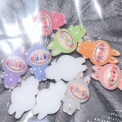 Labubu Nail Charms 